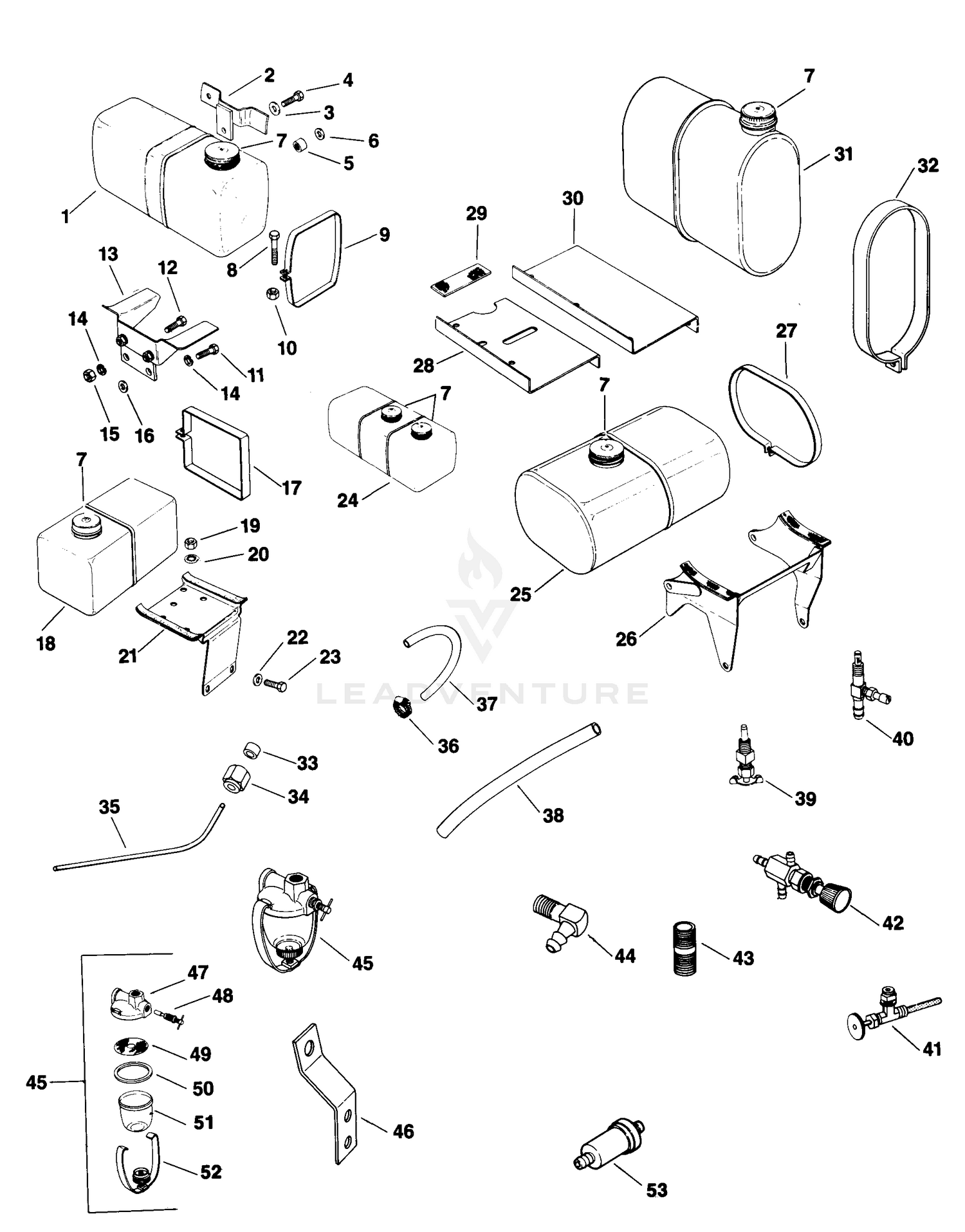 Fuel Tank TP-2045-B