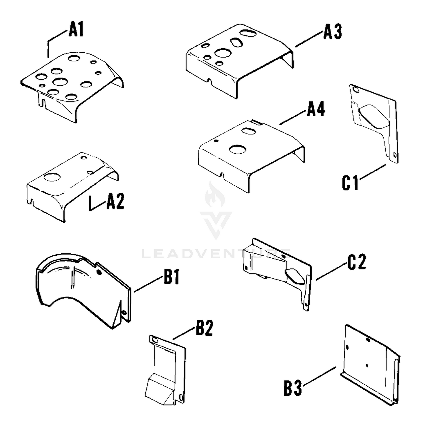 Baffles And Shroud 02090041126