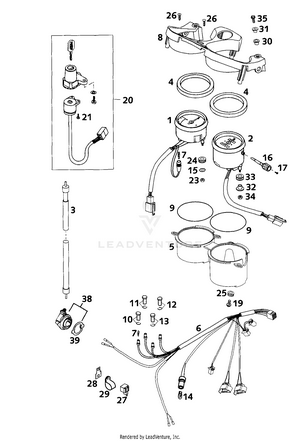 Speedo - Tachometer Schematic