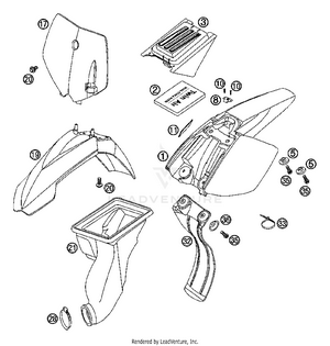 Mask, Fenders Schematic