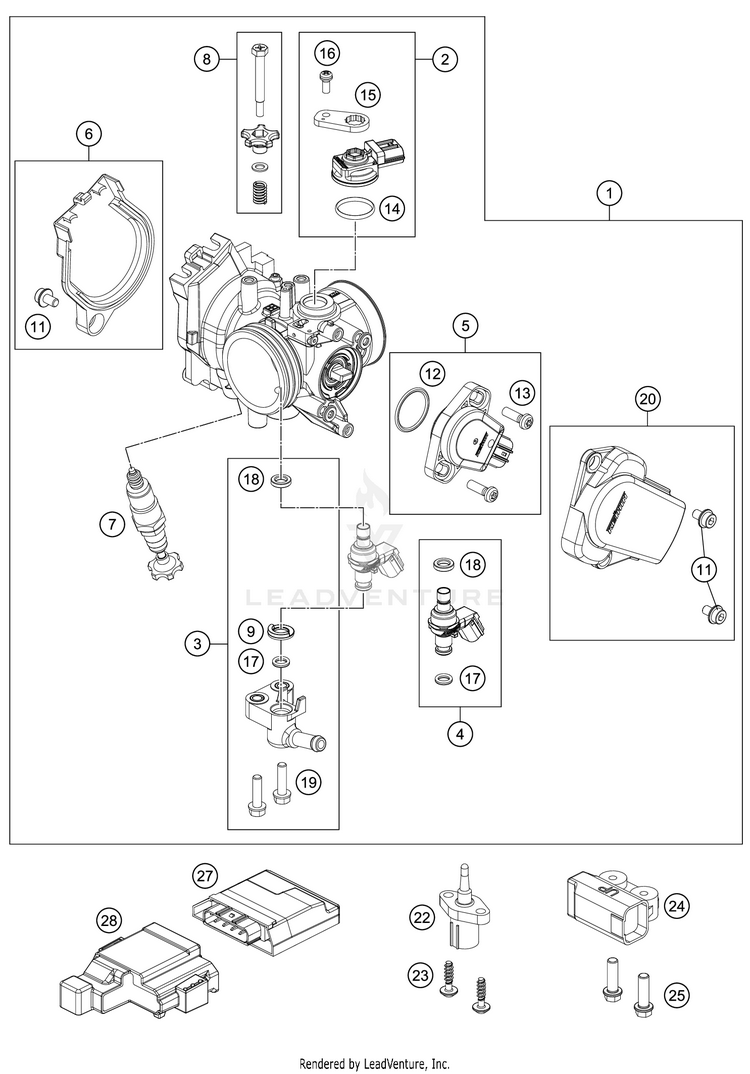 Throttle Body Schematic