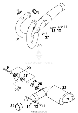 Pipes, Pre Silencer Schematic