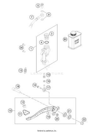 Rear Brake Control Schematic