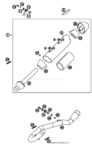 Exhaust System Schematic