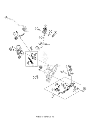 Rear Brake Control Schematic