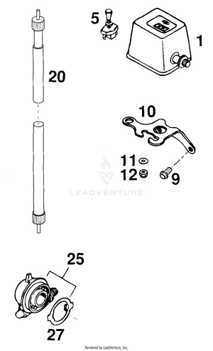 Speedometer Odometer Schematic