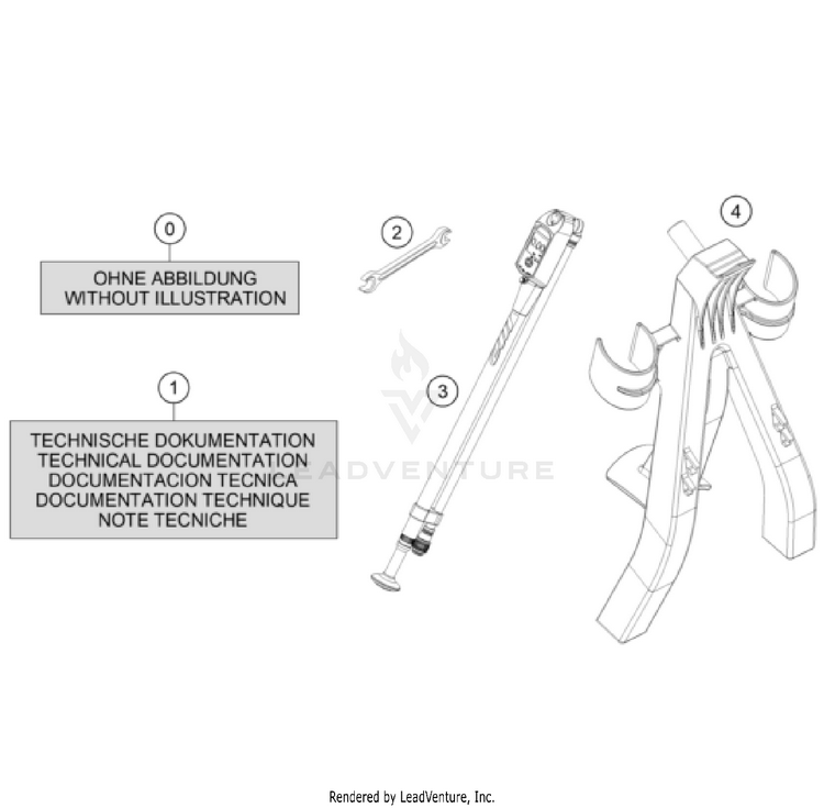 Accessory Pack 250 SX CHASSIS - 2026 Schematic