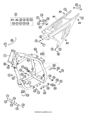 Frame, Sub Frame Schematic