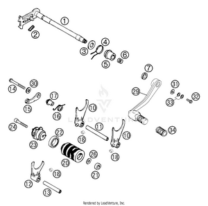 Shifting Mechanism Schematic