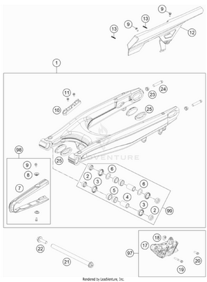 Swing Arm Schematic