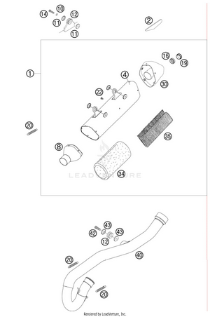 Exhaust System Schematic