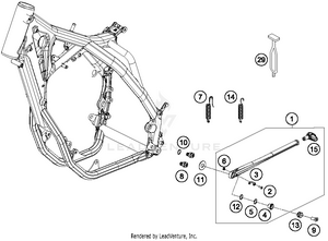 Side / Center Stand Schematic