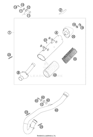 Exhaust System Schematic