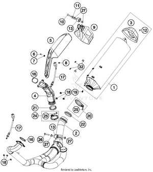 Exhaust System Schematic
