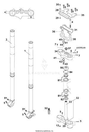 Front Fork Wp Usd 48 Schematic
