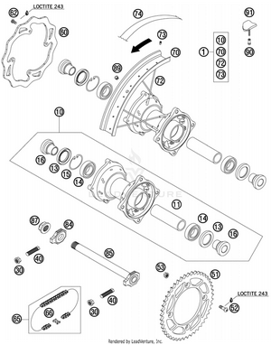 Rear Wheel Schematic