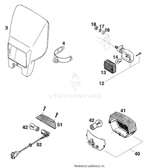 Mask,flasher,rear Light Schematic