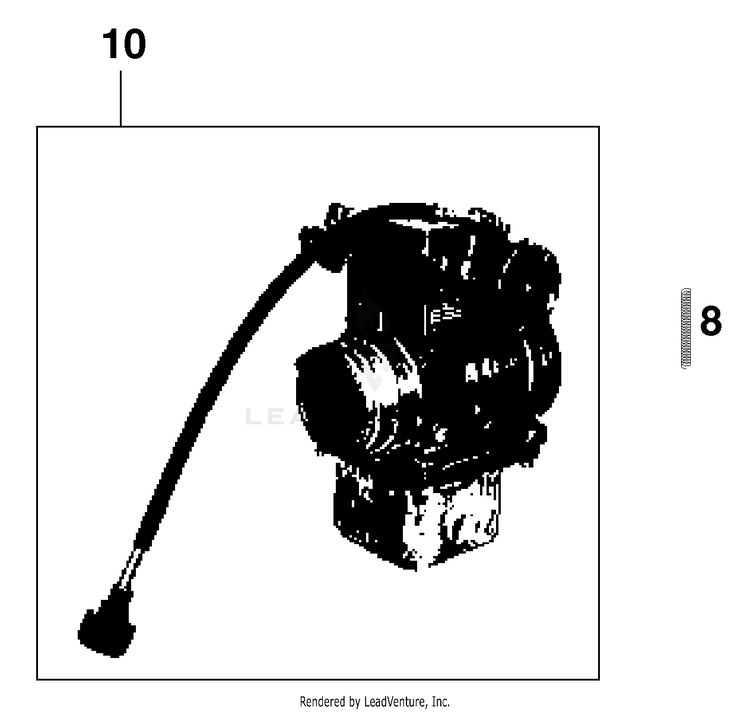 Carburetor Qwik Silver Ii 620 R Engine - 1998 Schematic