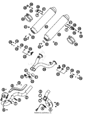 Exhaust System Schematic