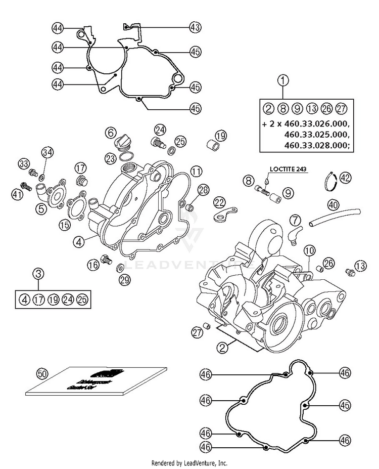 Engine Case Schematic