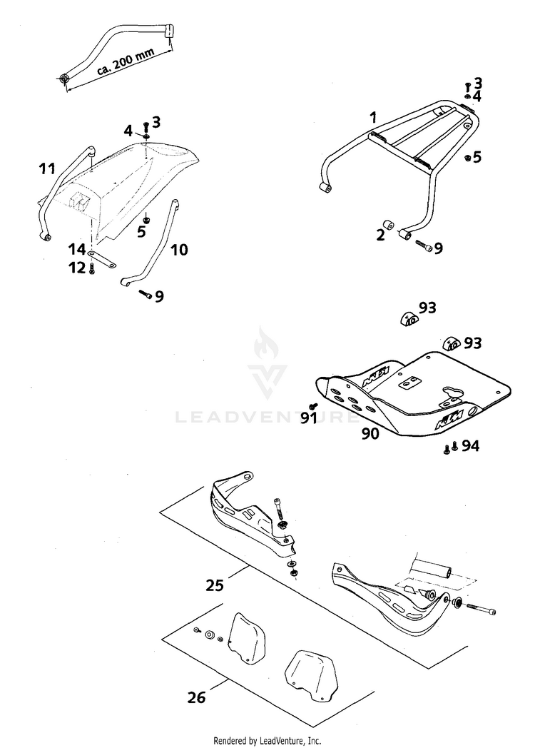*Accessories 640 LC4-E Chassis - 2000 Schematic