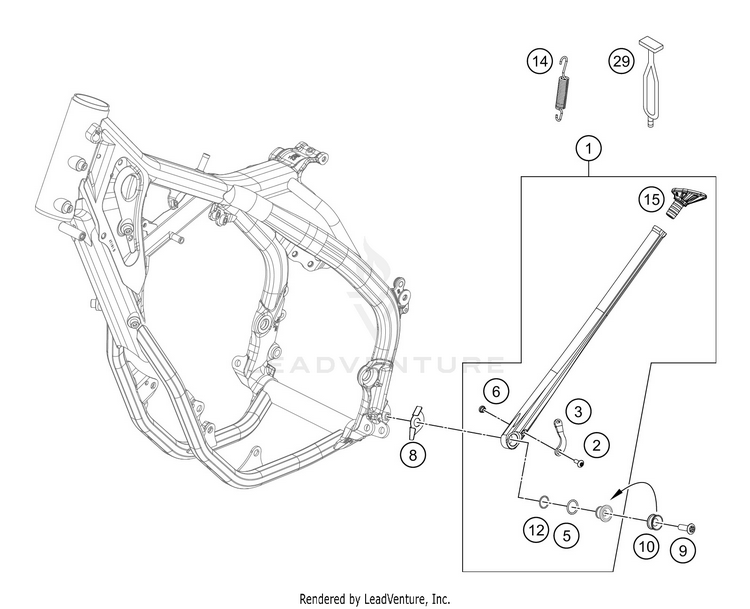 Side / Center Stand Schematic