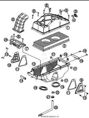 Air Filter Box Schematic