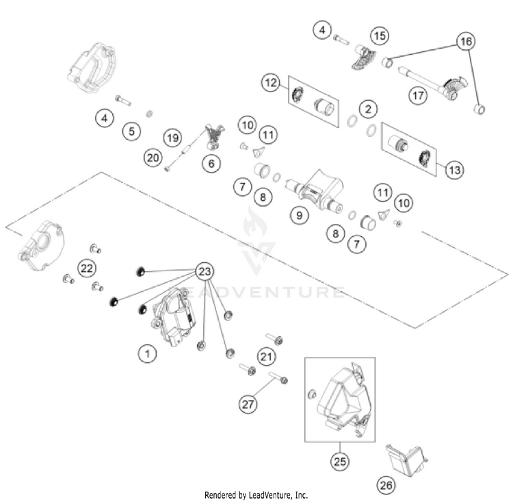 Exhaust Control 300 SX ENGINE - 2026 Schematic