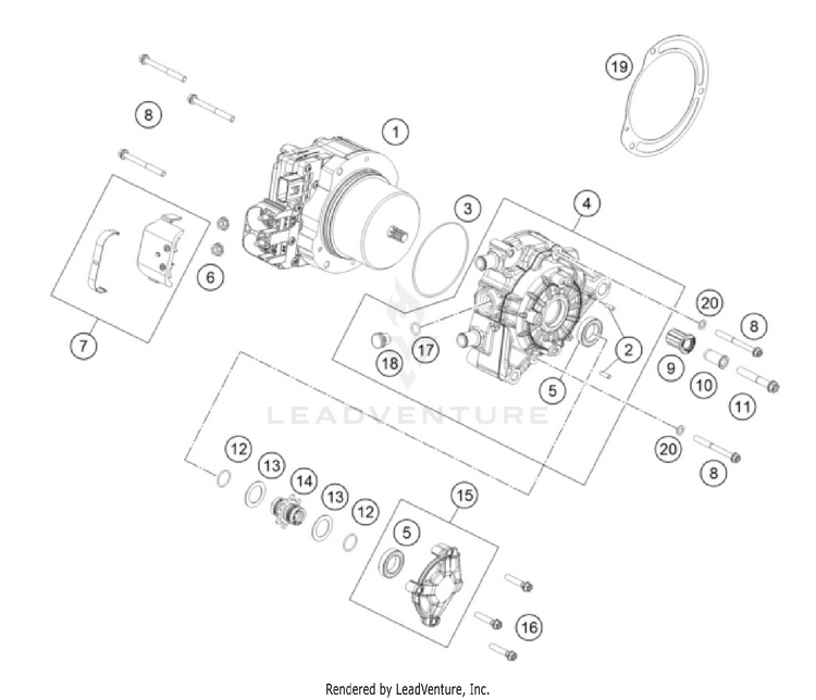 Engine Case Schematic