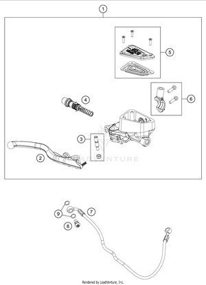 Front Brake Control Schematic