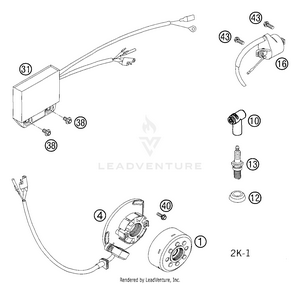 Ignition System 2k-1 Schematic