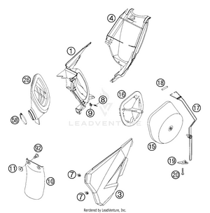 Air Filter Box Schematic