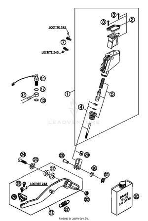 Rear Brake Control Schematic