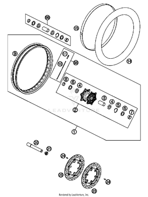 Front Wheel Schematic