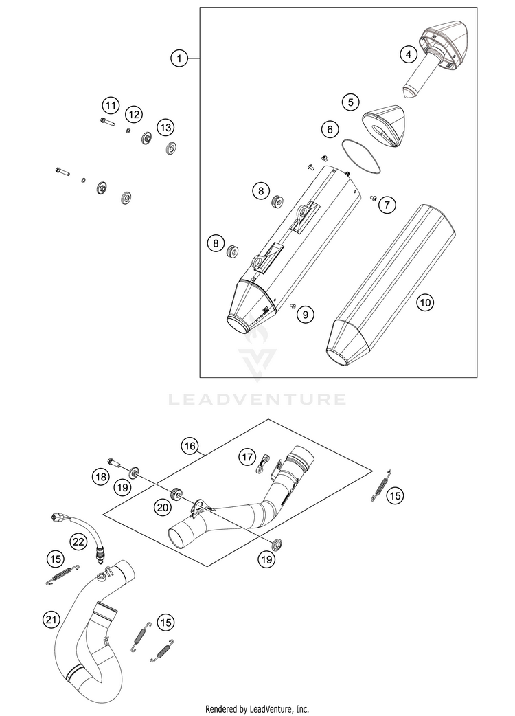 Exhaust System Schematic