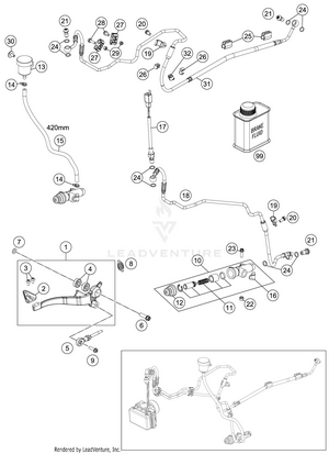 Rear Brake Control Schematic