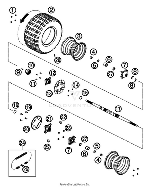 Rear Wheel Schematic