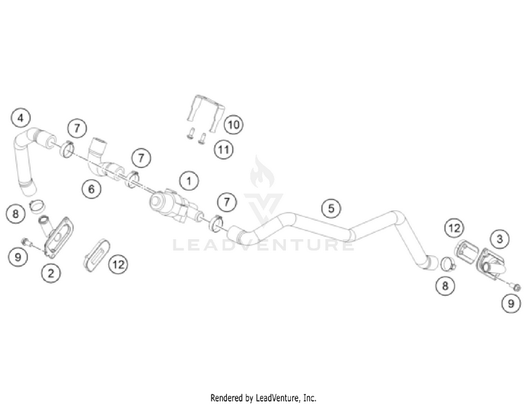 Secondary Air System Sas 1290 SuperDuke GT Engine - 2023 Schematic