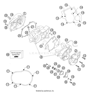 Engine Case Schematic