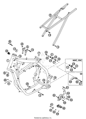 Frame, Sub Frame Schematic