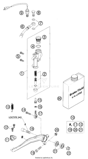 Rear Brake Control Schematic