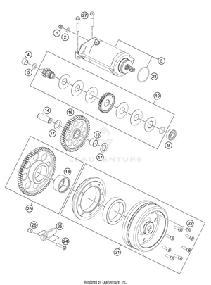 Electric Starter Schematic