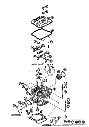 Cylinder Head Schematic