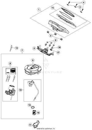 Instruments; Locking System Schematic