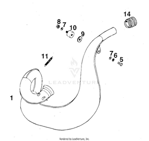 Exhaust Pipe Schematic