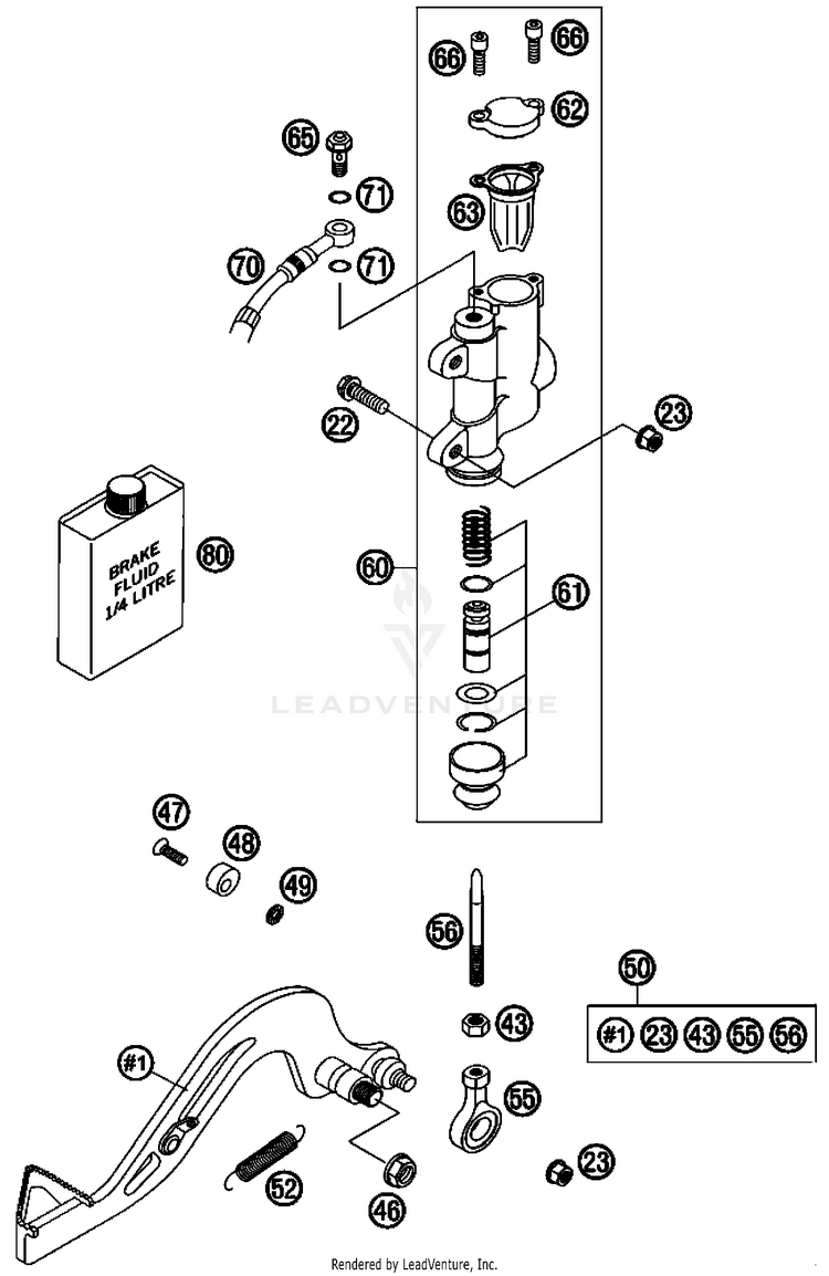 Rear Brake Control Schematic