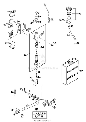 Rear Brake Control Schematic