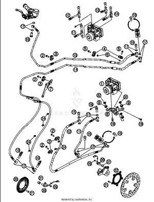 Anti Skid System Abs Schematic
