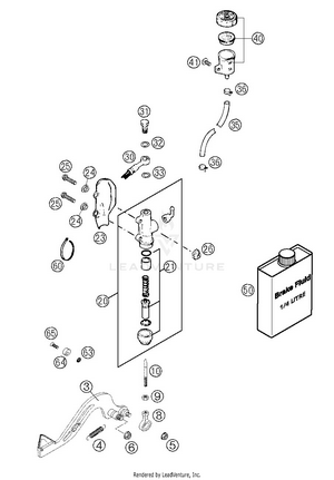 Rear Brake Control Schematic