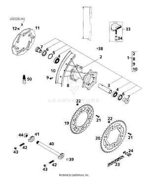 Rear Wheel Schematic